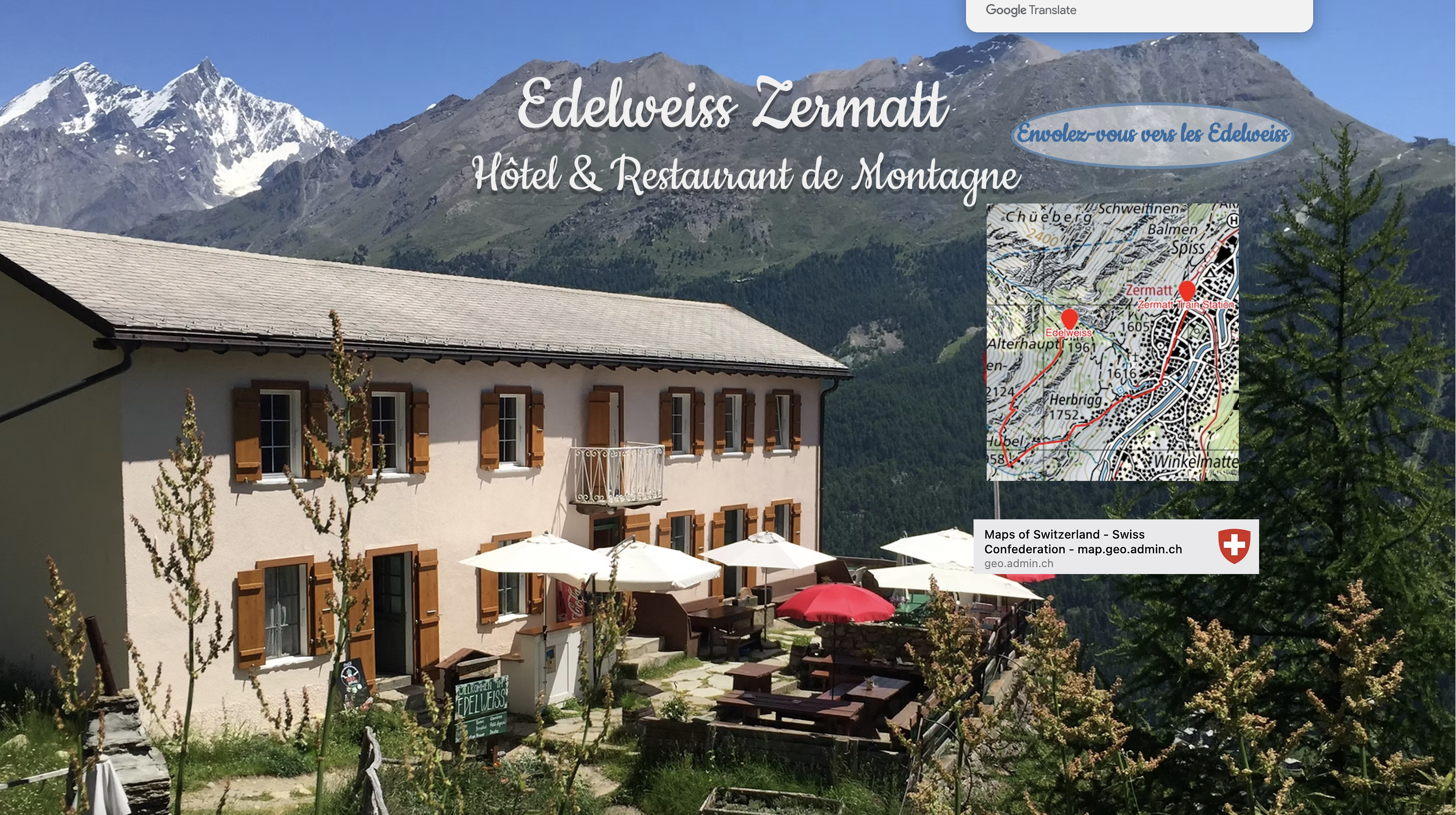 Edelweiss mountain restaurant and hotel